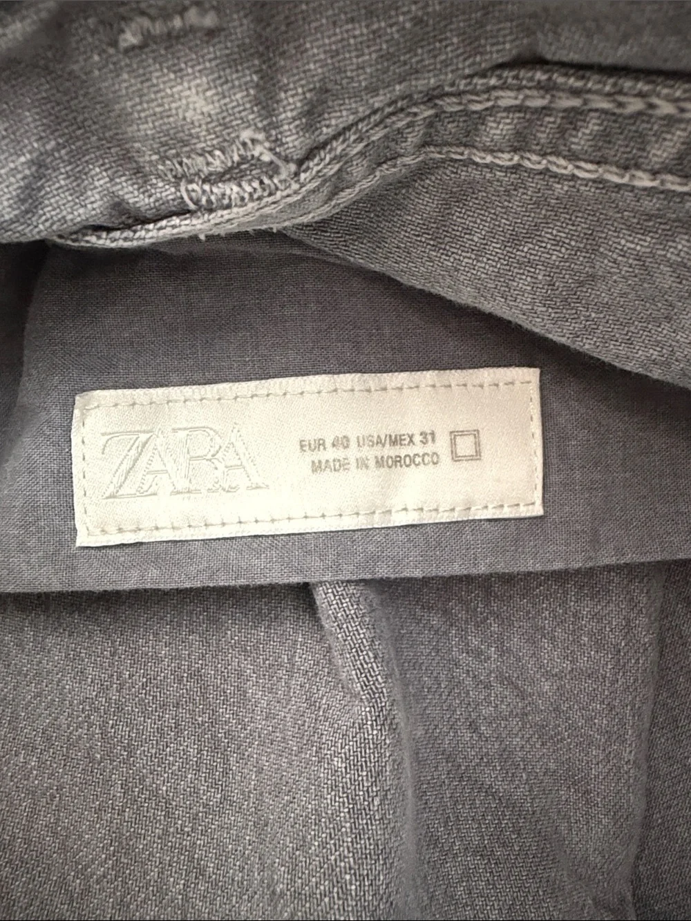 Zara men baggy shorts